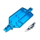 thumbnail image 4 of Accesorios de bricolaje para actualización de placa de chasis de automóvil RC, placa de marco de carrocería de chasis de metal CNC de repuesto para Azul, 4 of 8