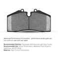 thumbnail image 2 of Rear R1 Concepts Performance Sport Series Brake Pads 2115-1114-00 Fits select: 2009-2018 SUBARU FORESTER, 2016-2022 SUBARU CROSSTREK, 2 of 6