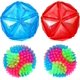 thumbnail image 1 of 4 Piezas Bolas para Perros con Luz Espinosa Led Brillante Bola con Puntas para Mascotas Bola Elástica Intermitente Bolas Espinosas para Mascotas Bola Molar Juguetes Interactivos para Gatos para M, 1 of 5