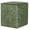 Square, Green, variant on Square Ottoman Vanity Stool Fabric Upholstered Footrest Footstool with Non-Slip Pad, Modern Side Table Seating for Living Room Bedroom Home Office (Green)