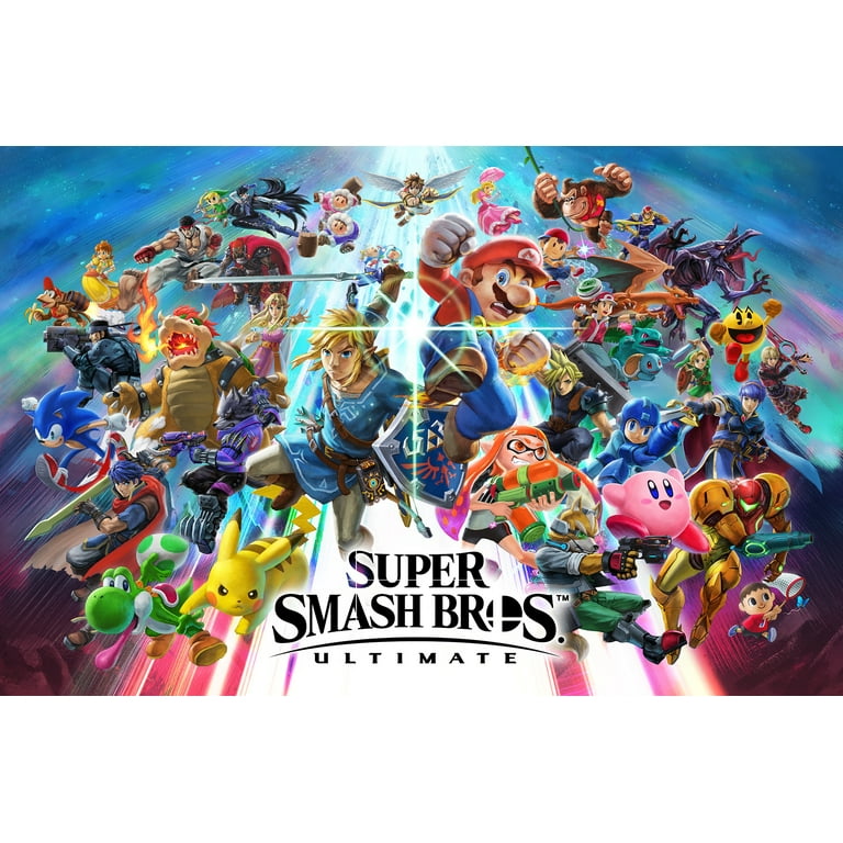 Nintendo Switch™ - OLED Model: Super Smash Bros. Ultimate Bundle (Full Game  Download + 3 Mo. Nintendo Switch Online Membership Included) 