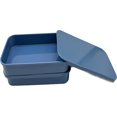 thumbnail image 3 of HARMONYDENT Floss Case, Push-Pull Sliding Travel Picks Case, Portable Mini Dental Dispenser Refillable, Thread Holder Container Blue, 2 Pack, 3 of 8