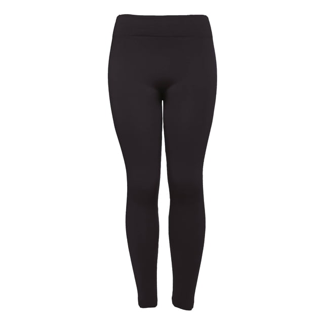 Gravity Threads Leggings en Molleton Sans Coutures, Charbon