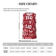 thumbnail image 4 of Sikiie Ho Pattern Funny Christmas Basketball Jersey Reversible Men's Mesh Athletic Sports Shirts Training Practice S-4XLX-Large, 4 of 6