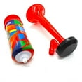 Zhuitw Soccer Game Horn with Loud Voice Mini Handpush Pump Air Horn Portable Air Pump Horn for