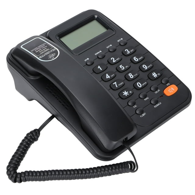 KX-T2029cid, Ahorro de Energía Transparente Hoblan Multifuncionales Volumen Ajustable Teléfono Con Cable Teléfono para Casa para El Hogar