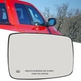 thumbnail image 2 of Front Right Side Heated Rearview Mirror Glass with Pre-Attached Backplate, High-Quality Glass & ABS Plastic, Direct Replacement for Dodge Ram 1500 (2009-2019) and Ram 2500 (2012-2019), Compatible, 2 of 4