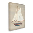 thumbnail image 4 of Stupell Industries Blue & Red Sailboat Transportation Painting Gallery Wrapped Canvas Art Print Wall Art, 30 x 40, 4 of 8