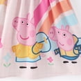 thumbnail image 4 of Peppa Pig Toddler Girls Dress Flutter Sleeve Cartoon Graphic Dress Summer Casual Party Kids Outfit Pink Sizes 2Y, 4 of 10