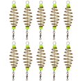 thumbnail image 1 of 10 unids/set de cebo de pesca, aparejos colgantes de resorte, alimentador de acero, herramientas de pesca Tmvgtek Para Estrenar, 1 of 3