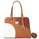 thumbnail image 1 of Bolso de mujer FANA Aleyna Color Blanco / Camel Premium M3803!!!, 1 of 3