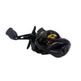 thumbnail image 4 of Carrete Baitcasting de frenado de 15 niveles Carrete Baitcaster suave de de 17,6 Mano izquierda dorada, 4 of 8