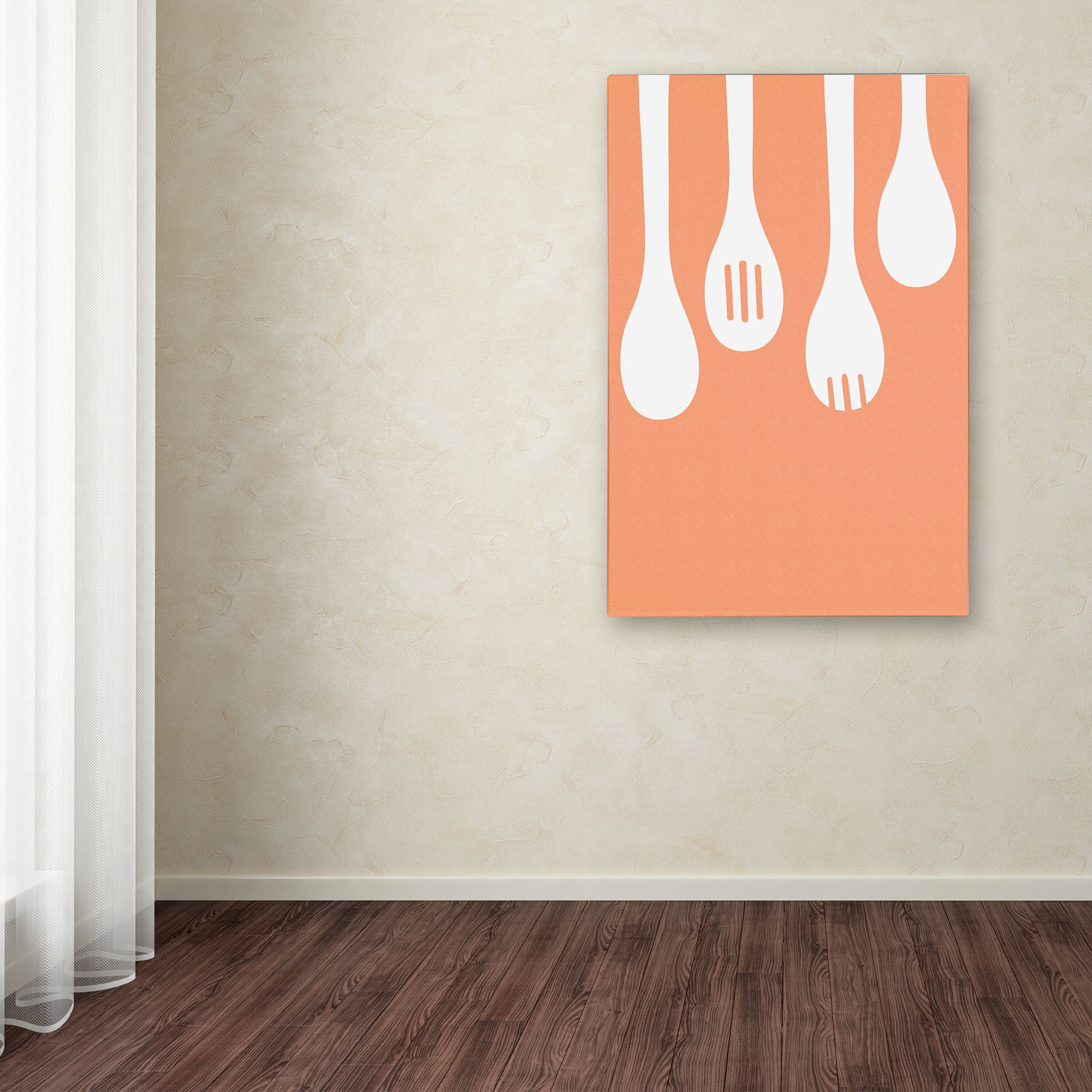 Trademark Fine Art 'Utensil' Canvas Art by Lantern Press