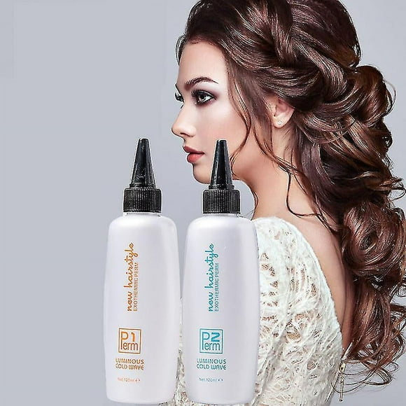 120g Permanent Wave Curl Curly Perm Cream Liquid Cold Wave Hair Perm Lotion Solu