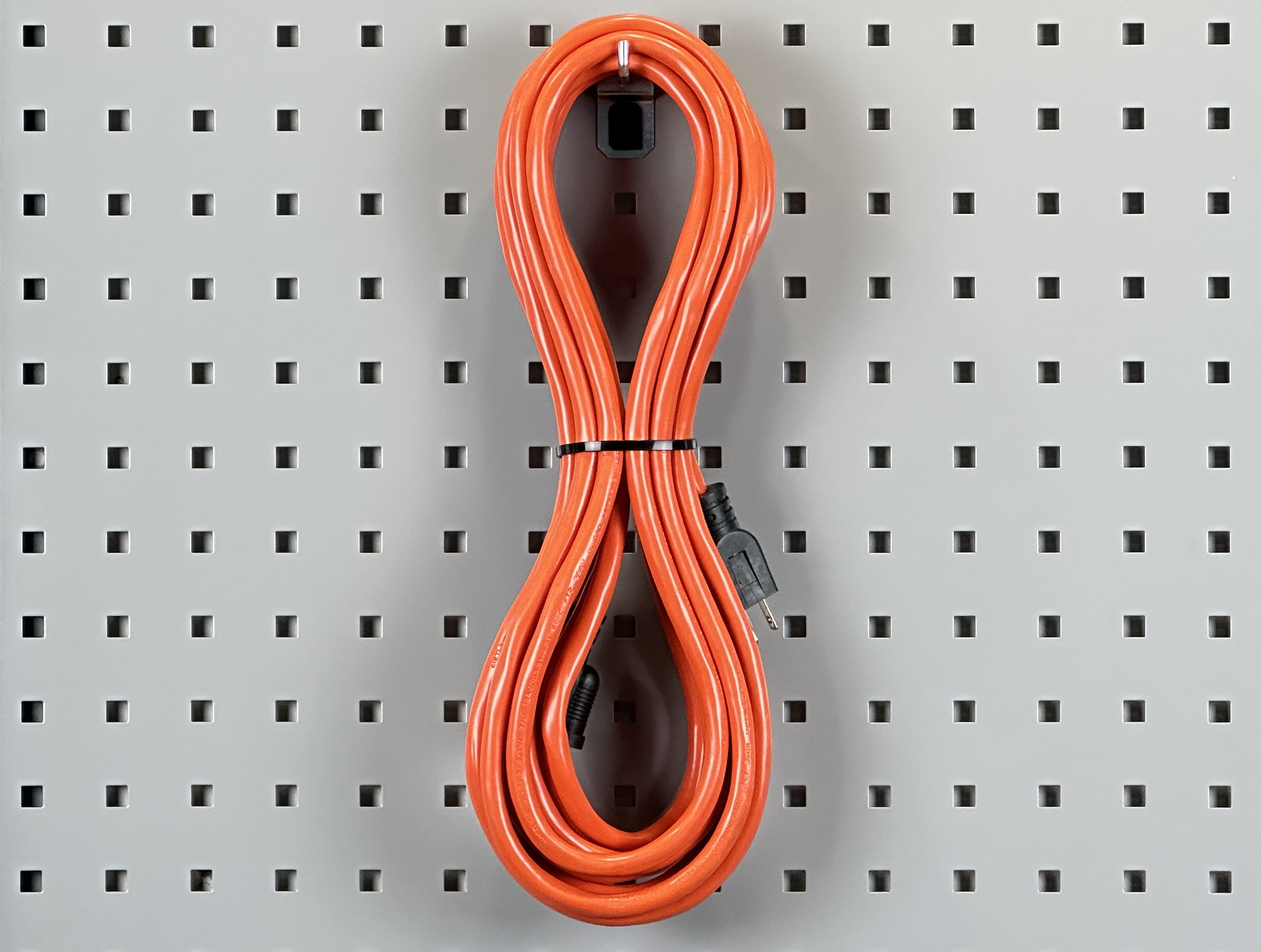 Triton Products® LocHook® 2" Single Rod 90-Degree Bend Steel Pegboard Hook for LocBoard
