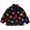 Black, variant on JUMEYU Kids Fleece Jacket with Hood Toddler Girls Flower Print Fleece Zip-Up Jacket Winter Coat 5T 6T (Black,5-6 Years)