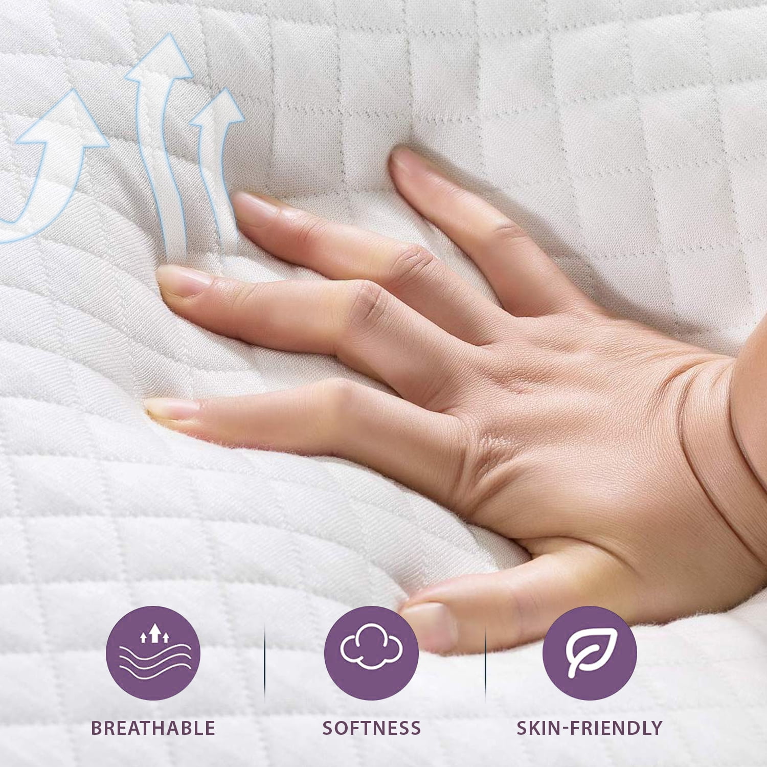 5 inch Full Size Mattress  Memory Foam Mattress  with Removable Soft Cover Medium Firm Mattresses CertiPUR-US Certified/Bed-in-a-Box for  Sleep Relieving Pressure Relief