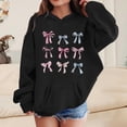 thumbnail image 2 of Chandail en Molleton Tween Filles Manches Longues Enfants Imprimé Chandail à Capuche Col Rond Chandails en Molleton Chandail Tops Vêtements Automne Hiver Vêtements Petite Fille 12-13 Ans, 2 of 4