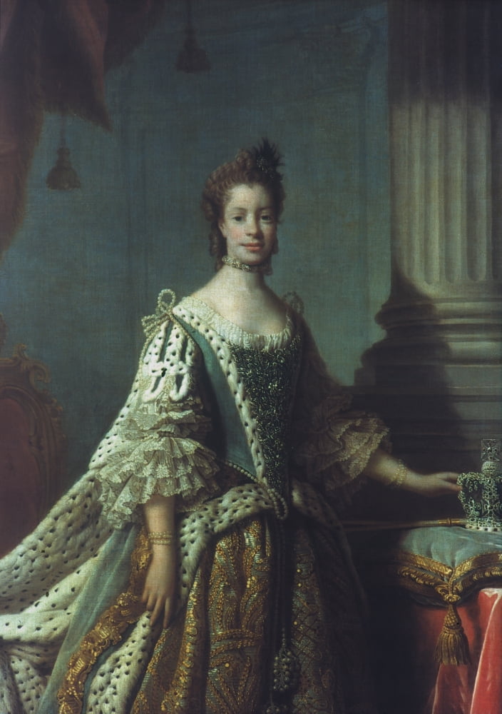 Queen Charlotte (17441818) Ncharlotte Sophia Of MecklenburgStrelitz Queen Consort Of King