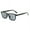 Black Grey, variant on Men's Tinted Grey Reading Glasses Women's Square Classic Black Transparent Readers Sunglasses UV400 +1.50