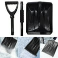 thumbnail image 2 of Gnwei Snow Shovel for Driveway Home Garage Snow Removal with D-Grip Handle Aluminum Strip 31.5 inch Long Large Capacity Shovel for Garden Car Camping Outdoor, 2 of 4