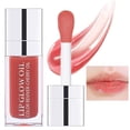 thumbnail image 2 of AMERTEER 2 PCS Pure Natural Lip Glow Oil | Hydrating Lip Gloss | Non-Sticky Formula Subtle Shine with Tinted Sheer Color Liquid Lipstick Locks In Moisture To Prevent Chapped Lips(Rose Pin, 2 of 8