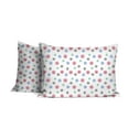 thumbnail image 3 of Pointehaven Heavy Weight 100% Cotton Snowflakes Multi Printed 170 GSM Flannel 3 pc Sheet Set, Twin, 3 of 7