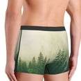 thumbnail image 5 of Balery Fog Forest Men's Boxer Briefs, Soft and Breathable Cotton Underwear with nylon Waistband-Medium, 5 of 9