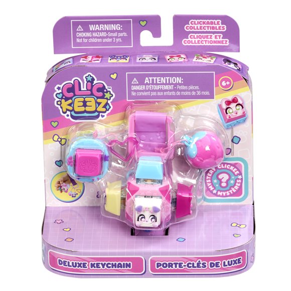 Clickeez Deluxe Keychain - Fidget Cube