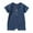 Blue, variant on uikmnh Fall Romper Simply Solids Boys Romper Jumpsuit Short Sleeve Casual Summer Outfit Bodysuit Playwear for Toddler Size:3-6 Months