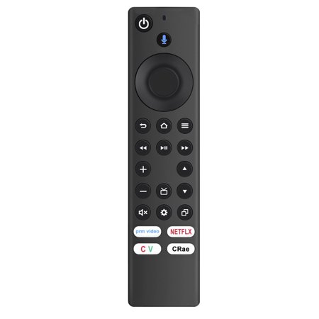 Vinabty CT-RC1CA-21 Replaced Remote Control Fit For Toshiba Edition TV with APPS: PRIME-VIDEO NETFLIX CTV CRAVE