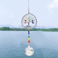 thumbnail image 3 of Crystal , Angel Crystal Window Pendant, Crystal Colorful Ornament Hanging Glass, Garden Bedroom Decoration White Tree of Life, 3 of 8