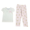 thumbnail image 1 of Pijama George para Beba Set Playera Manga Corta con Pantalón Blanco Talla 1 Año, 1 of 4