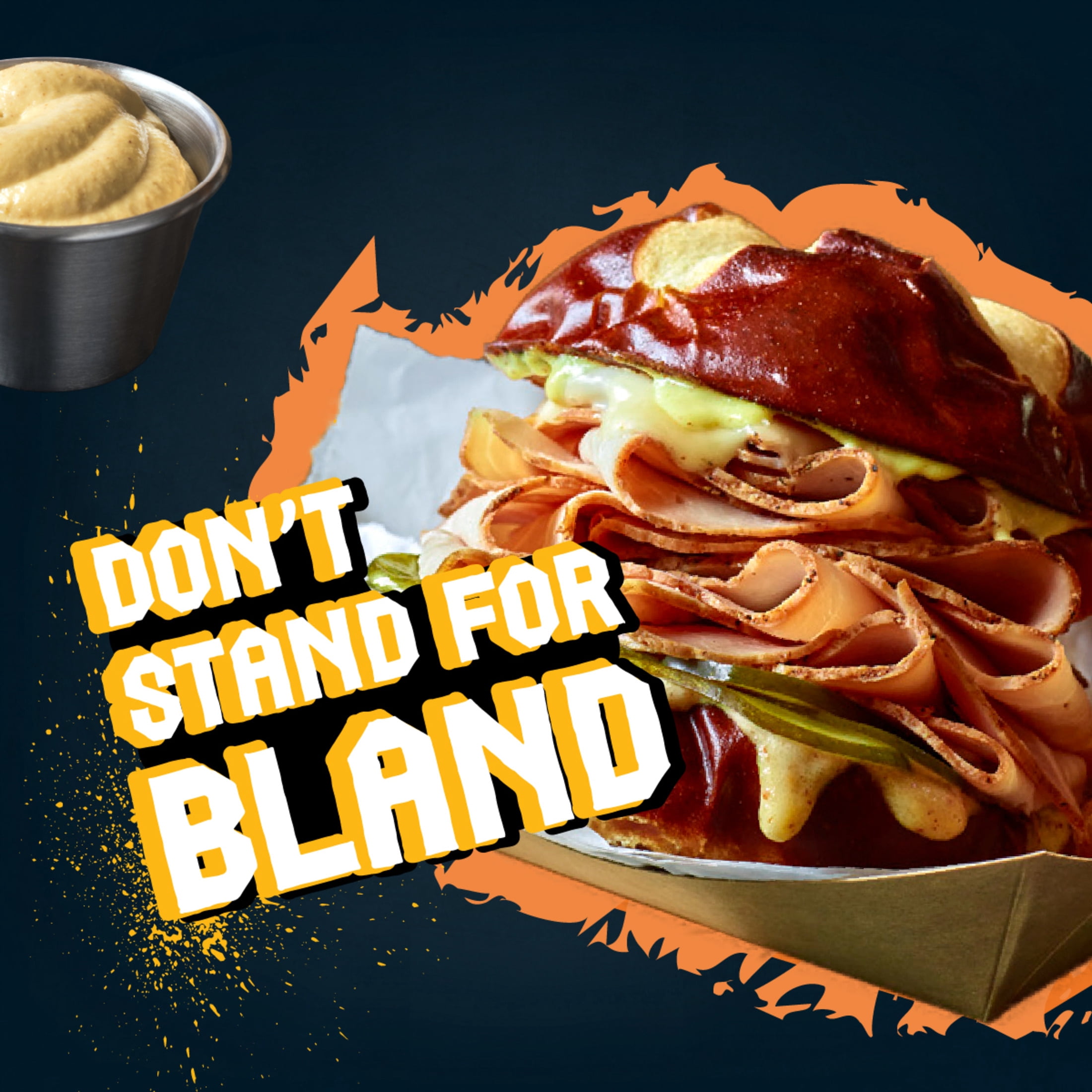(2 pack) Flavortown Honey Mustard Sauce 12.5 oz