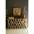 thumbnail image 4 of REPURPOSED TEAK WOOD BRANCHES CONSOLE TABLE, 4 of 4