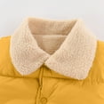 thumbnail image 4 of dgysar Girls Stand Collar Vest, Short Sleeveless Quilted Puffer Jacket, Stylish Layering Piece for School & Fall. 120Yellow, 4 of 4