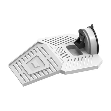 Bvdfgk Detachable Basking Area for Reptiles, Suitable for Semi-aquatic Animals, Easy to White S