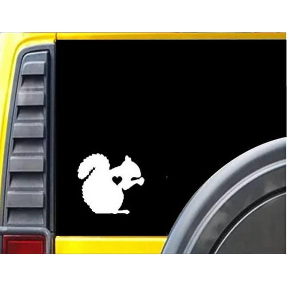 Squirrel Decal Sticker *J492* 6x6 inch