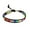 Multi, variant on Bohemian Aum Colorful Stones Unisex Beaded Bracelet