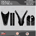 thumbnail image 4 of Kalair GFX Graphics Kit for KTM 2-STROKE 200XC-W, 250XC-W, 300XC-W, 400XC-W, 450XC-W (2005-2007) Bold Series, 4 of 5