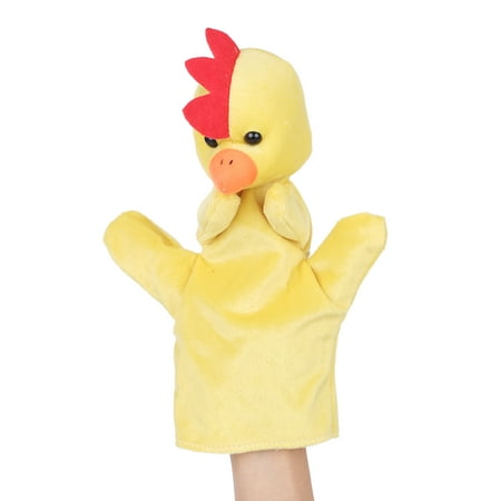 Animals Hand Puppets Finger Puppets Story Time Educational Puppet Set 2Pcs Cartoon Animals Mother Baby for Children Shows Playtime Schools Chicken
