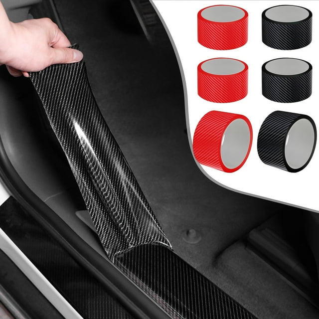 onlyliua ¡ Liquidación de Ofertas de Hoy! Protector Adhesivo para Puerta de Maletero de Coche con Tira para Umbral de Puerta