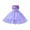 Purple, variant on EnJoCho toddler Wedding Dress Kids Baby Girl Sequin Sleeveless Tulle Princess Dress Flower Belt for 3 to 10 Years Fashion Birthday Party Dresses