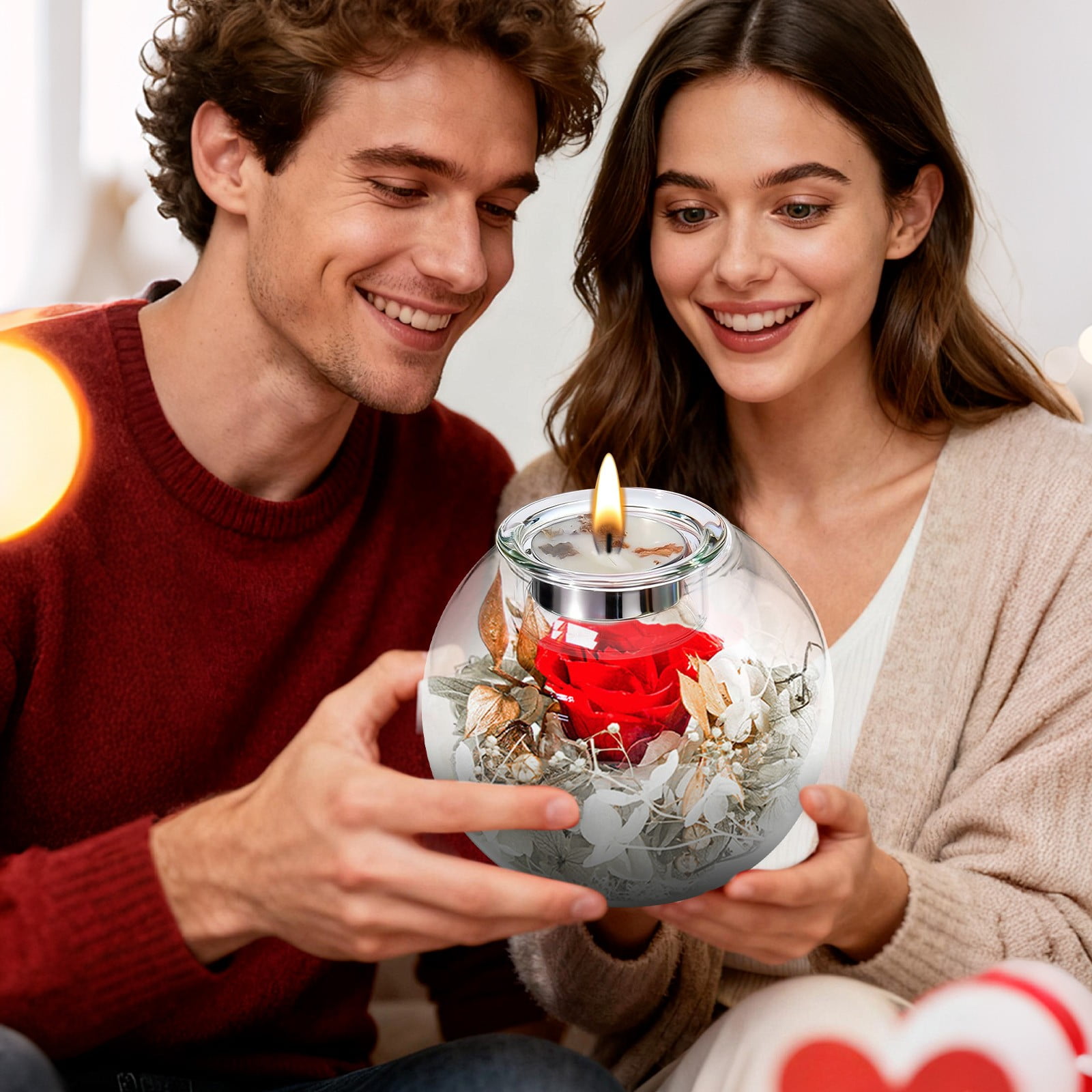 Candle Tins Simple Candle-Making, Candles Making Kit for Adult DIY Gift , Includes Holders, DIY Candle Making Supplies, Crafts for Adults Multi-Purpose Storage Containers for Crafts & Small Items