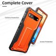 thumbnail image 6 of ExoGuard For Google Pixel 6A Case, Phone Case with Screen Protector and Kickstand (Orange), 6 of 8