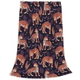 thumbnail image 2 of Zufioo Leopard Print Fleece Blanket Queen Size,Plush Bed Blanket,Ultra Soft Throw Blanket,Plush Fuzzy Cozy Blanket Perfect for Bed,Couch-50"x40", 2 of 7