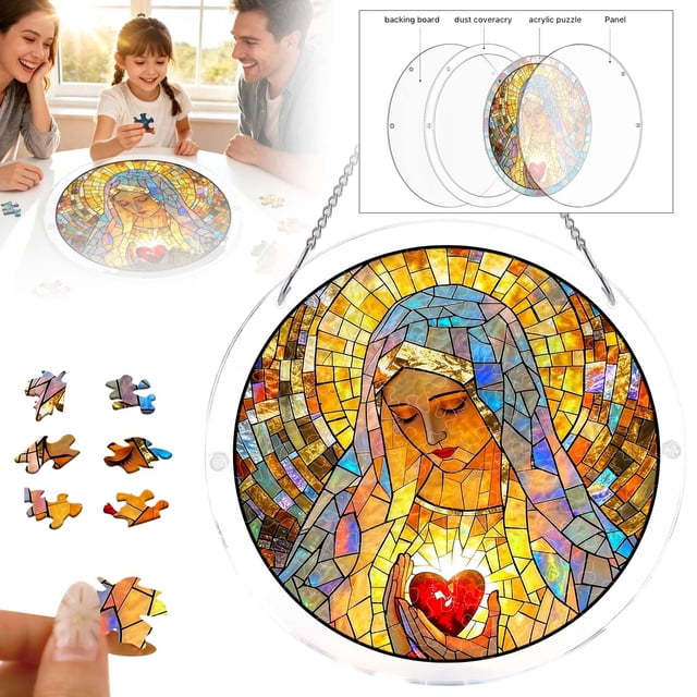 Tong Summer Acrylic Puzzle Window 20cm (7.4 Inches) Perfect As A Summer Window And Home Décor. Product Features: