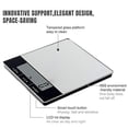 thumbnail image 2 of Kitchen Digital Food Scale, Digital Gram and Ounces Scale 5kg/11lbs max with Multifunction Tare, Humidity, Temperature and Time Weight Measurement Function, 2 of 2