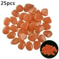 thumbnail image 2 of Xoxingysm Glowing Stones 25 Pcs Glow in the Dark Garden Rocks Pebbles Stones Luminous Garden Walkway, 1*25Pcs Glowing Pebbles, 2 of 2