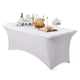 thumbnail image 2 of Mantel Rectangular de 1,2 M para Eventos, Elástico, Lavable, de Licra, Protector de Mesa para Fiestas, Bodas y Cócteles., 2 of 2
